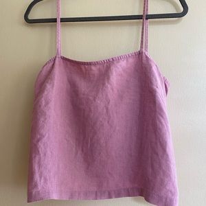 Linen camisole